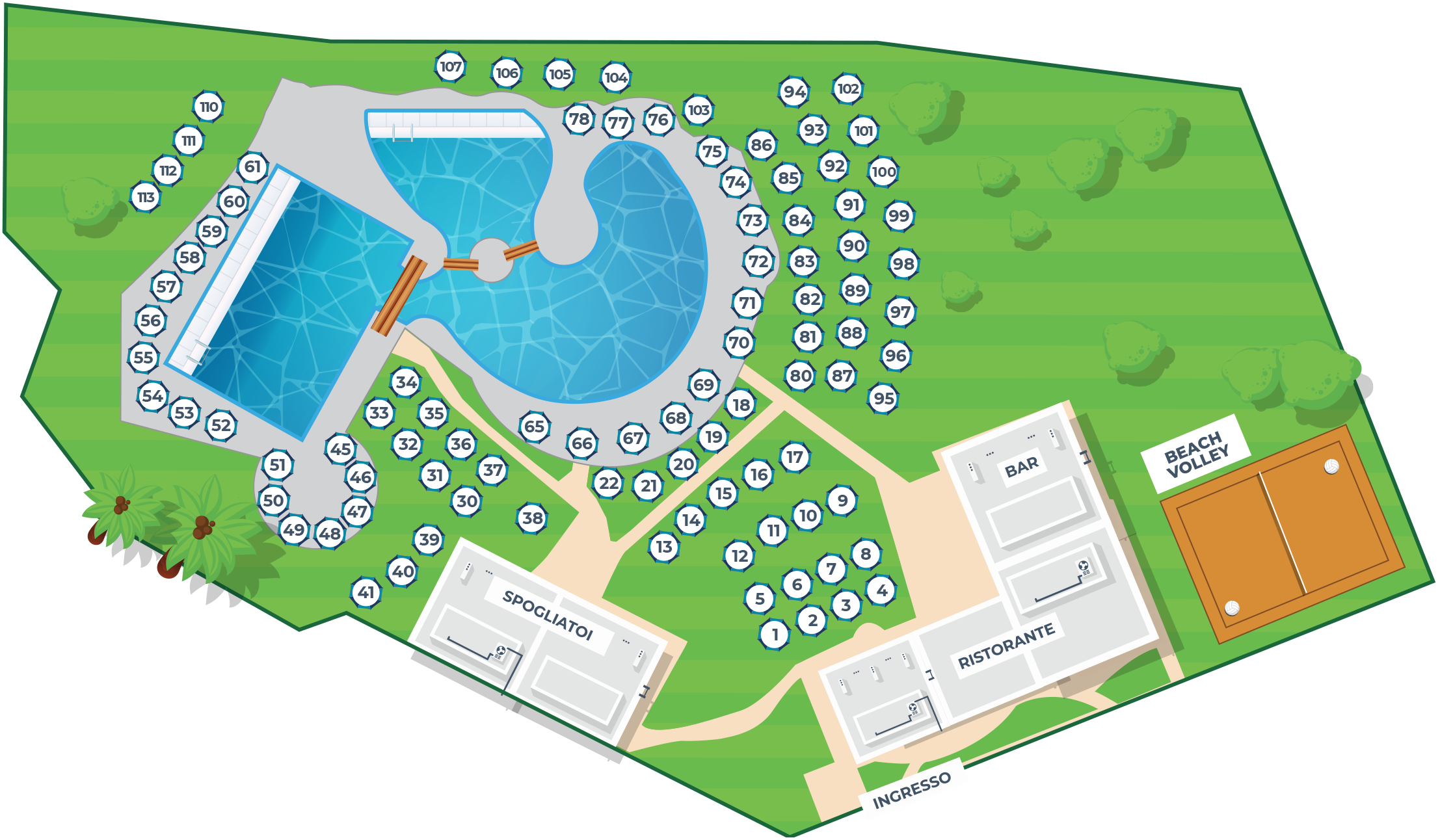 Mappa Prenota alle Piscine di Piobesi d’Alba